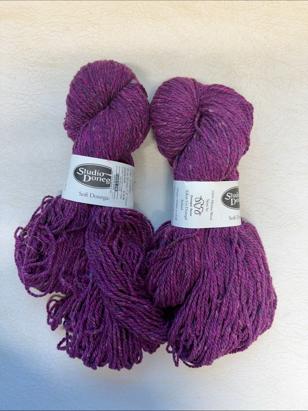 Studio Donegal Soft Donegal Wool Yarn - Wild Rose